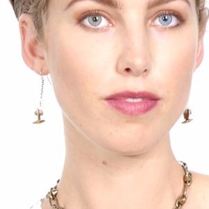 Heather Kahn Pearl Totem Earrings NWT